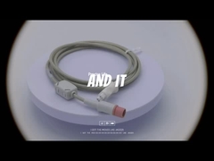 كابل توصيل جهاز استشعار التدفق Drager 8416600 لجهاز التهوية Babylonog VN500