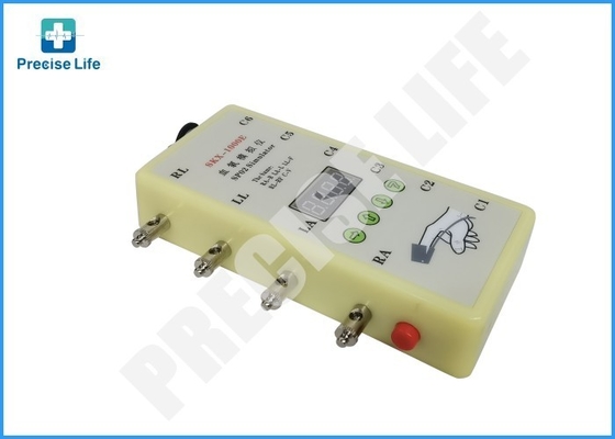 ECG SpO2 Medical simulator with 10 lead , Medical Simulation Equipment